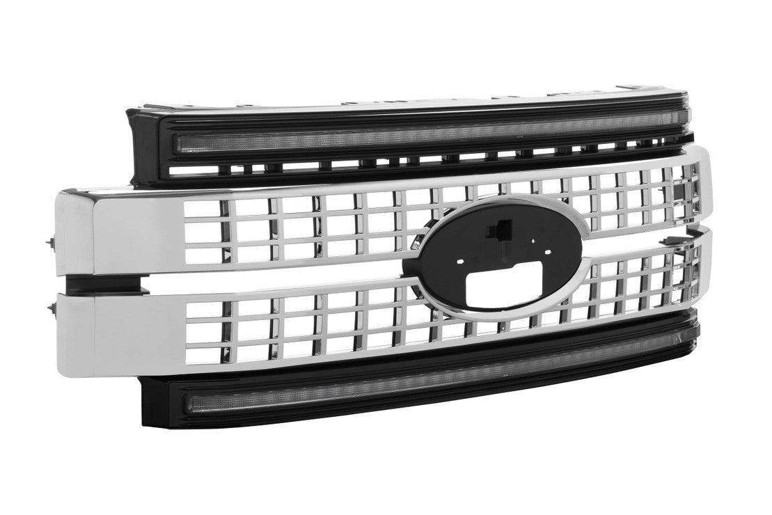 FORD SUPER DUTY (17-19): MORIMOTO XBG LED DRL GRILLE