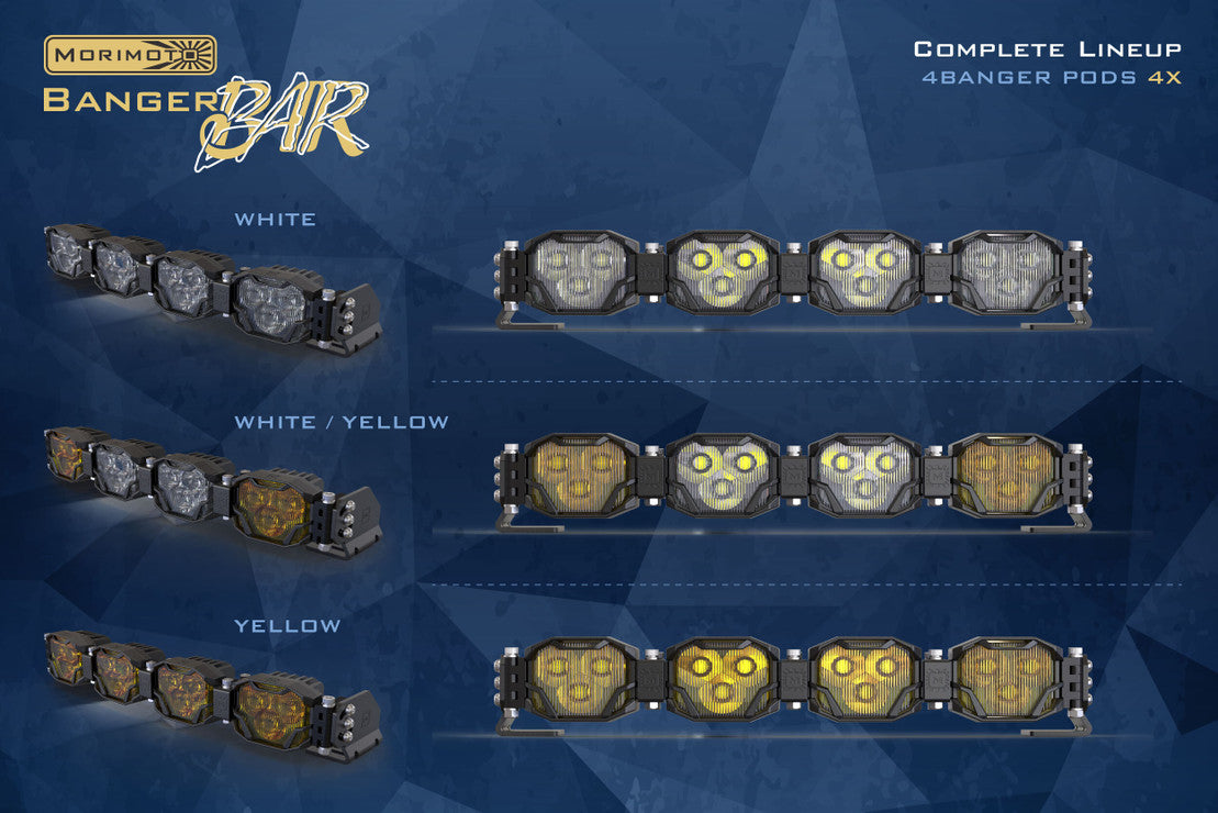 4BANGER BAR: 4 POD / 16.5"