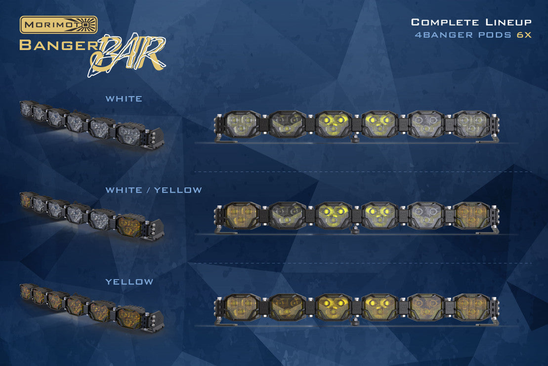 4BANGER BAR: 6 POD / 24.5"