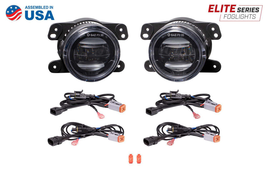 ELITE SERIES TYPE A LED FOG LIGHTS (WHITE / YELLOW)