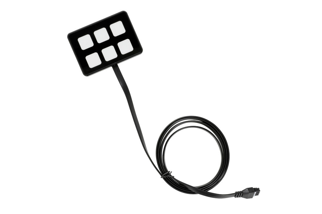 PROCOMP SS6 UNIVERSAL UPFITTER SWITCH PANEL: UNIVERSAL