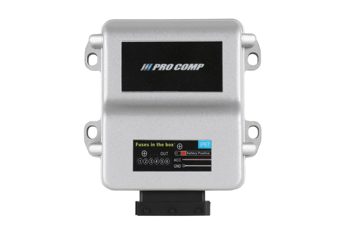 PROCOMP SS6 UNIVERSAL UPFITTER SWITCH PANEL: UNIVERSAL