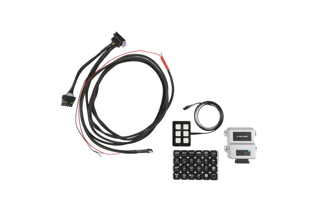 PROCOMP SS6 UNIVERSAL UPFITTER SWITCH PANEL: UNIVERSAL