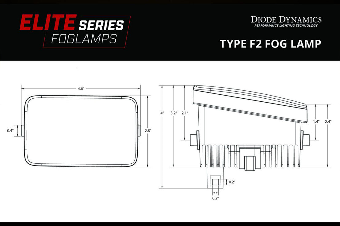 FORD SUPER DUTY (17-22) ELITE SERIES LED FOG (WHITE / YELLOW)