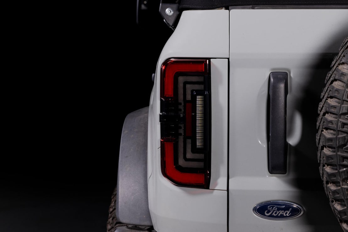 Ford Bronco (2021+) Morimoto XB LED Low Profile Tail Lights