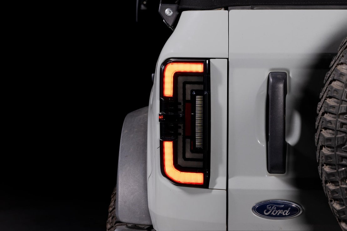 Ford Bronco (2021+) Morimoto XB LED Low Profile Tail Lights