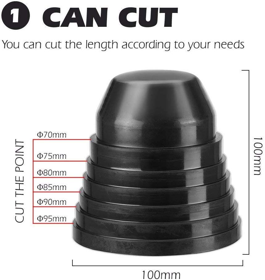 Rubber Housing Cap Stepped