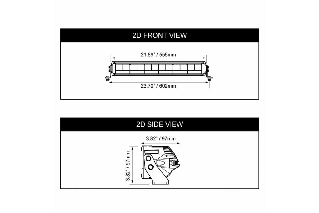 VISION X SHOCKER LED LIGHT BARS