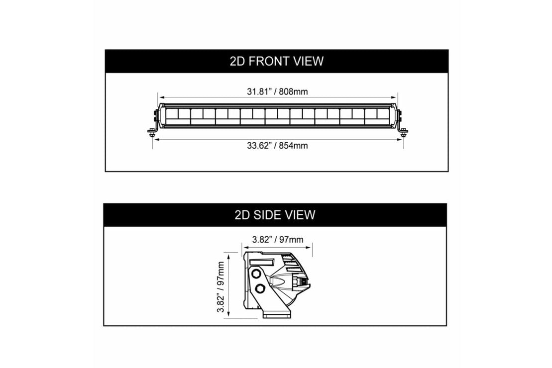 VISION X SHOCKER LED LIGHT BARS