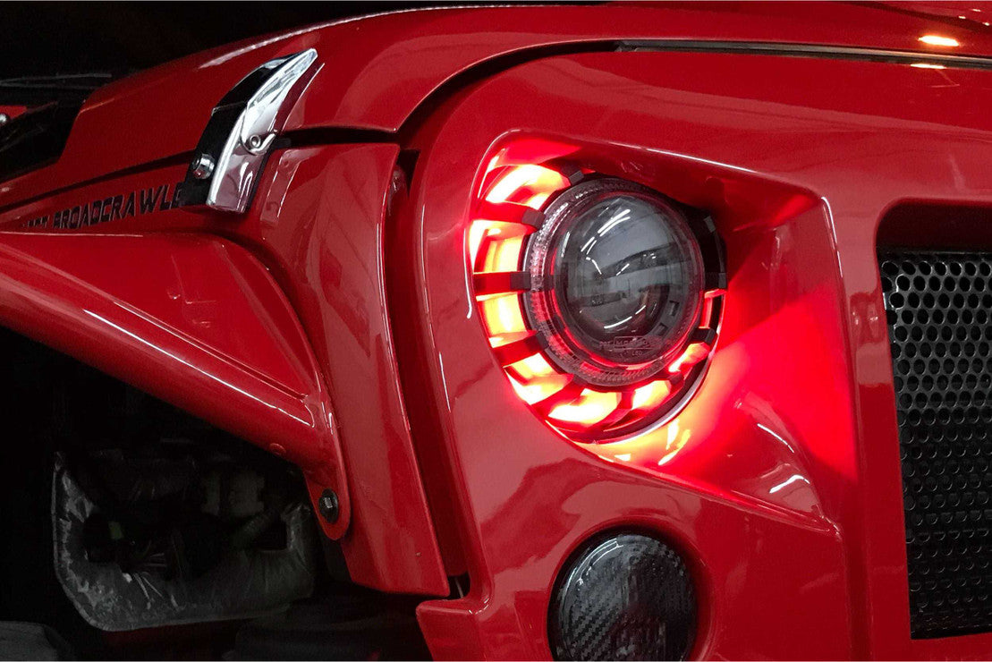 JEEP WRANGLER (JK): SUPER7 HEADLIGHTS