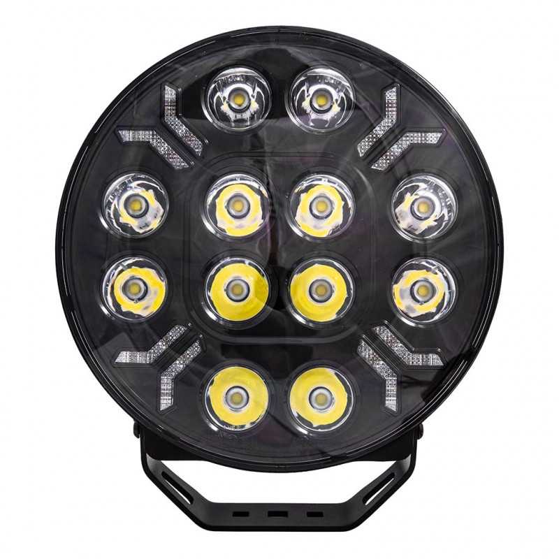 LED Ypsilon 12LED amber/wit met flitser 8000lm / 3m kabel | WD-12080.1