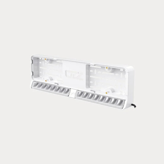OZZ DLP1 LICENSE PLATE HOLDER WITH LIGHT BAR WHITE WITH 2 LI | 88220