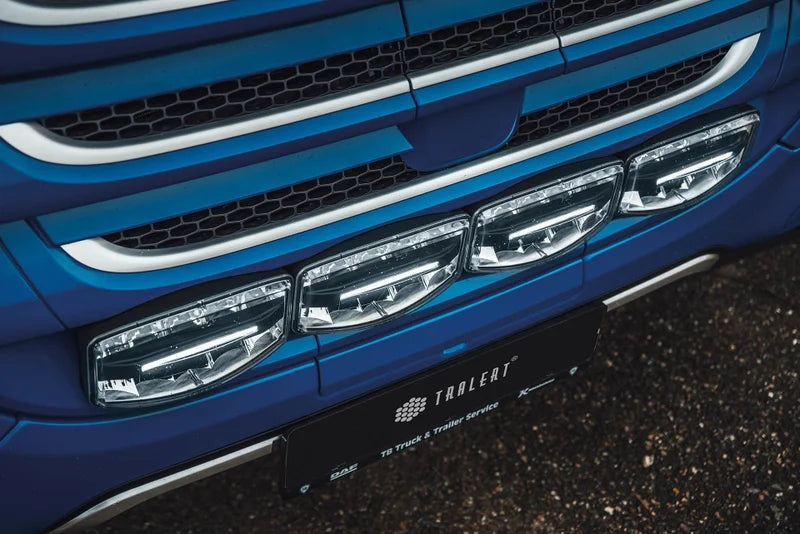 Atlas 320 LED verstraler | amber/wit 3000 lumen | 48 Watt | 3m. kabel | WD-4830