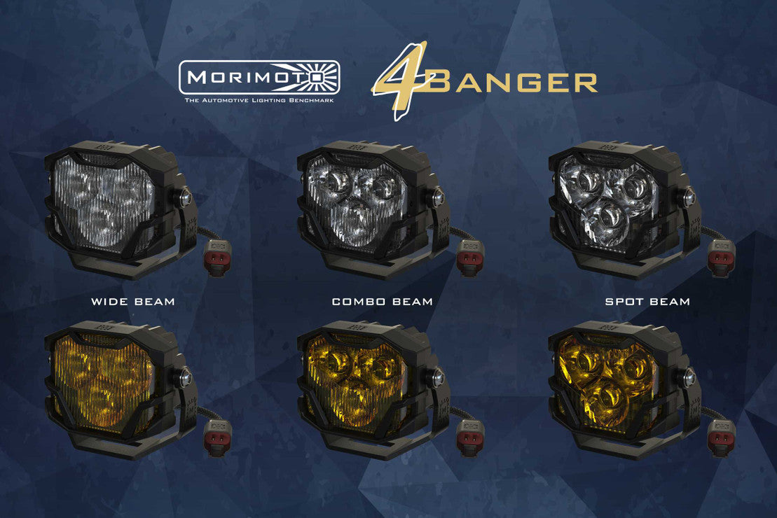 MORIMOTO 4BANGER FOGS: TYPE F1