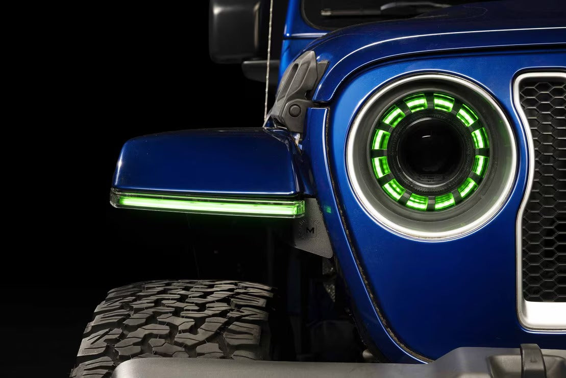 18+ Wrangler JL / 20+ Gladiator JT XRGB Fender Flare Chop Kit