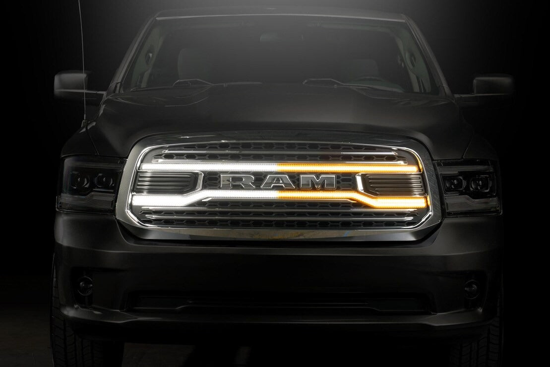 Dodge Ram 1500 Classic (19-24) Morimoto XBG LED DRL Grille (Chrome)
