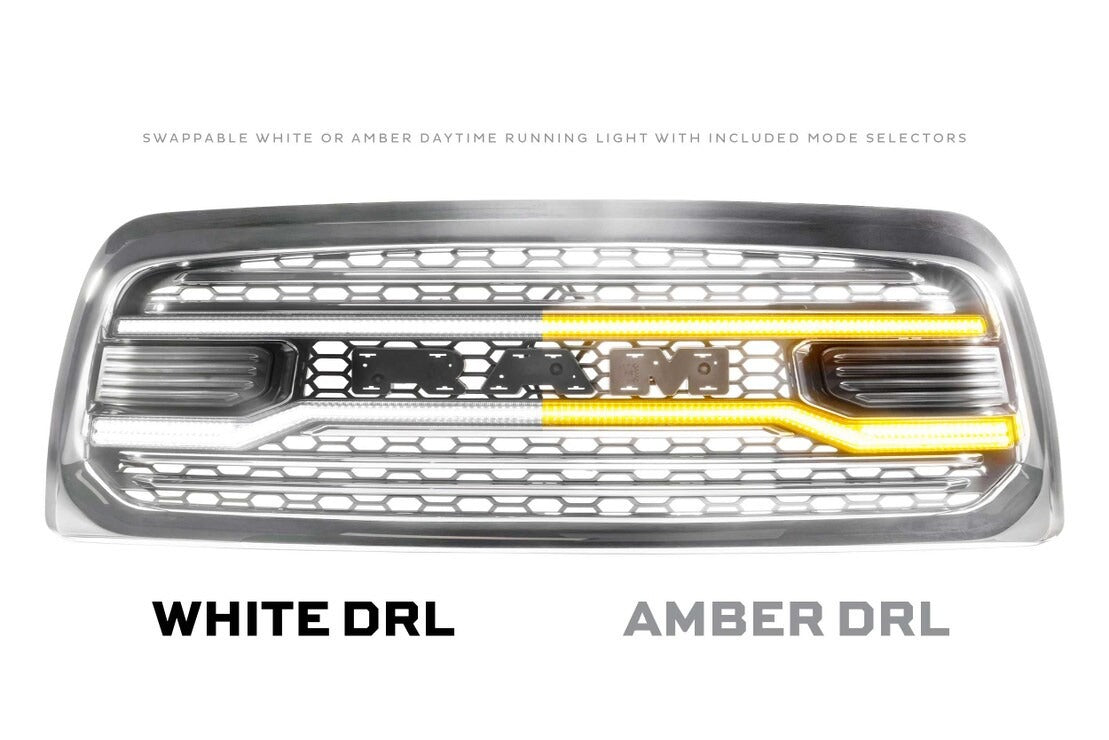 Dodge Ram HD (13-18) Morimoto XBG LED DRL Grille (Chrome)