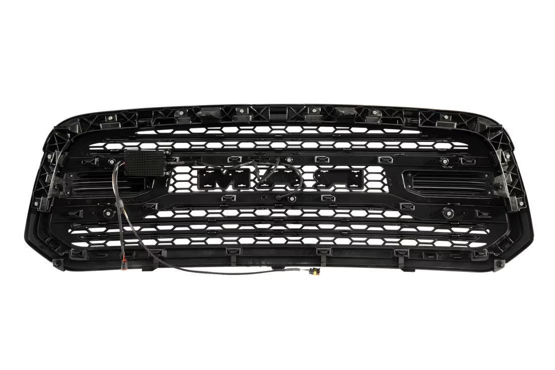 Dodge Ram 1500 (13-18) Morimoto XBG LED DRL Grille (Black)