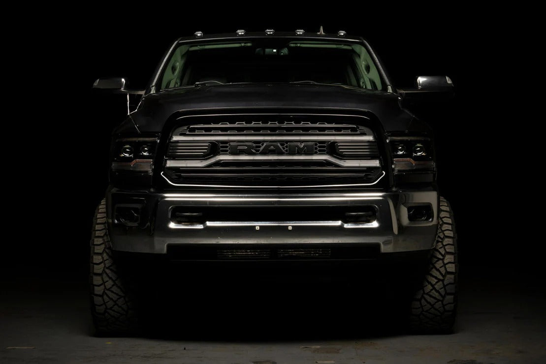 Dodge Ram HD (13-18) Morimoto XBG LED DRL Grille (Black)