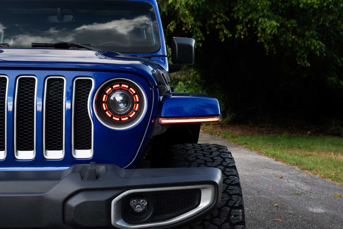 18+ Wrangler JL / 20+ Gladiator JT XRGB Fender Flare Chop Kit