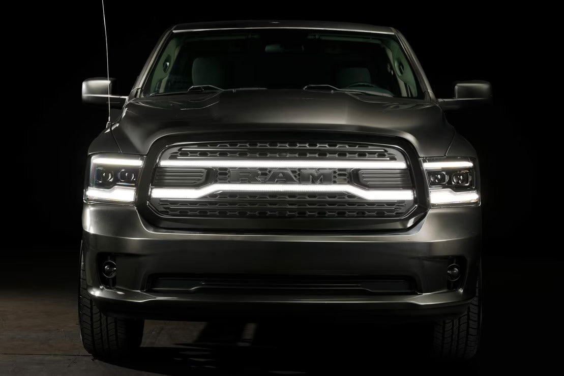 Dodge Ram 1500 (13-18) Morimoto XBG LED DRL Grille (Black)