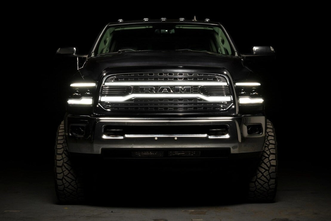 Dodge Ram HD (13-18) Morimoto XBG LED DRL Grille (Chrome)