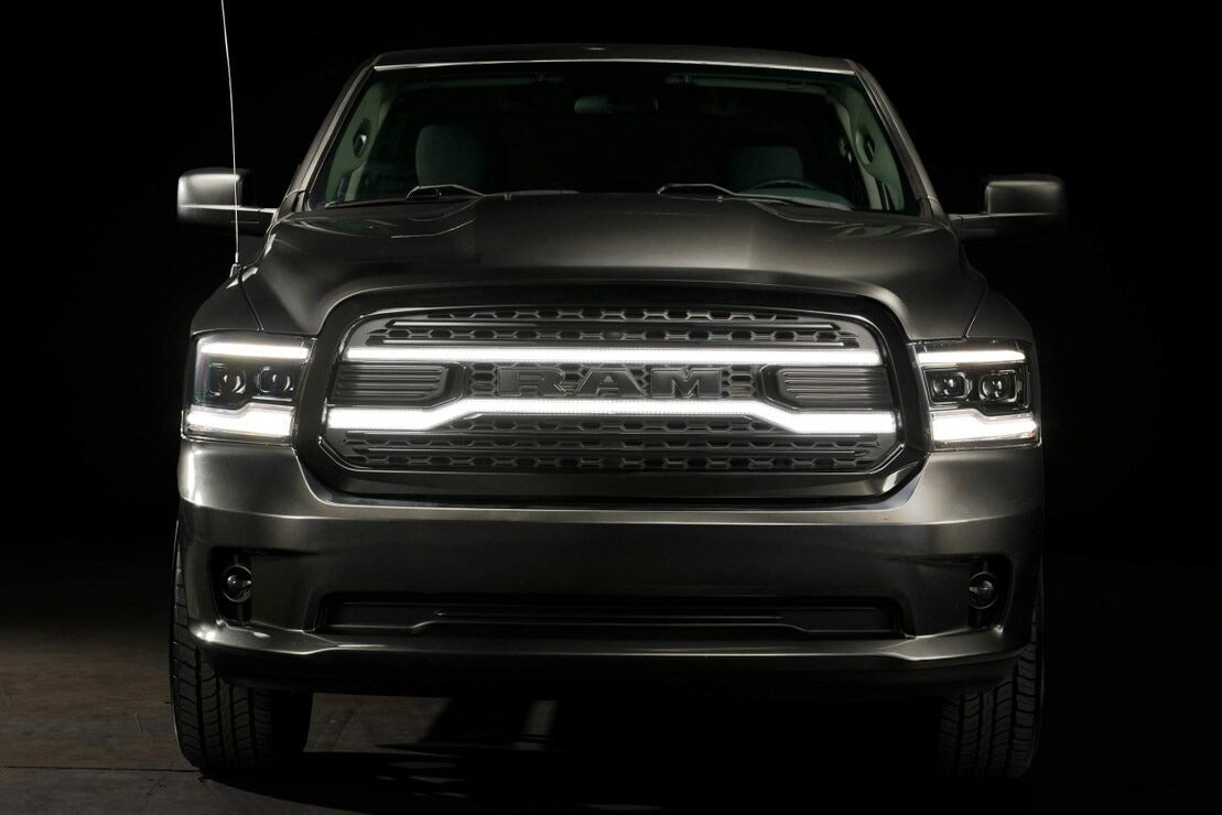Dodge Ram 1500 Classic (19-24) Morimoto XBG LED DRL Grille (Black)