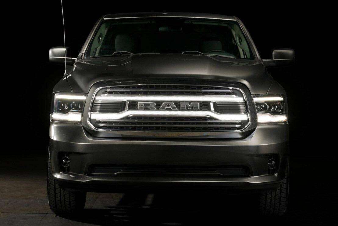 Dodge Ram 1500 Classic (19-24) Morimoto XBG LED DRL Grille (Chrome)
