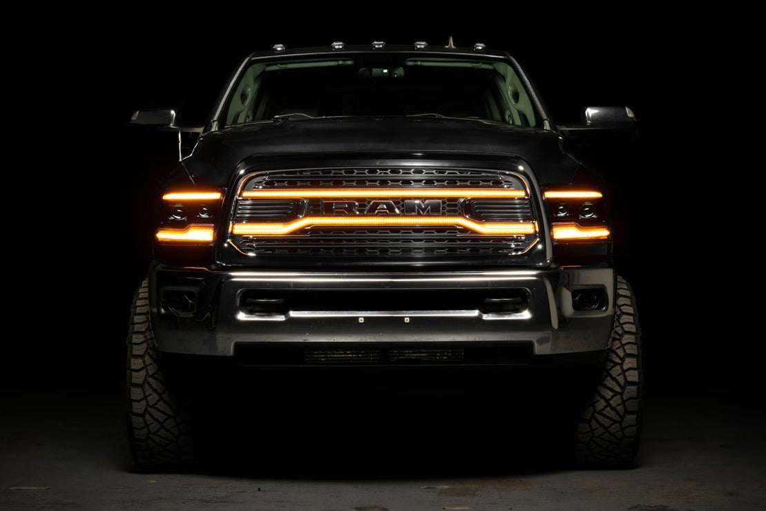 Dodge Ram HD (13-18) Morimoto XBG LED DRL Grille (Chrome)