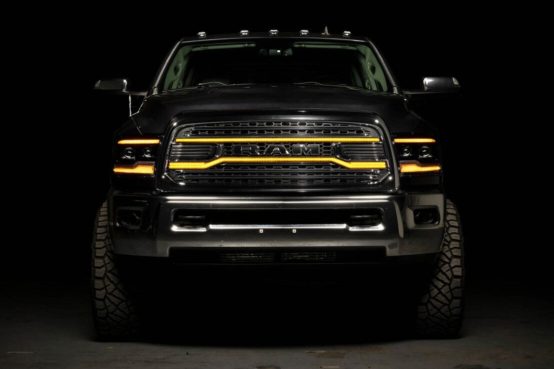 Dodge Ram HD (13-18) Morimoto XBG LED DRL Grille (Chrome)