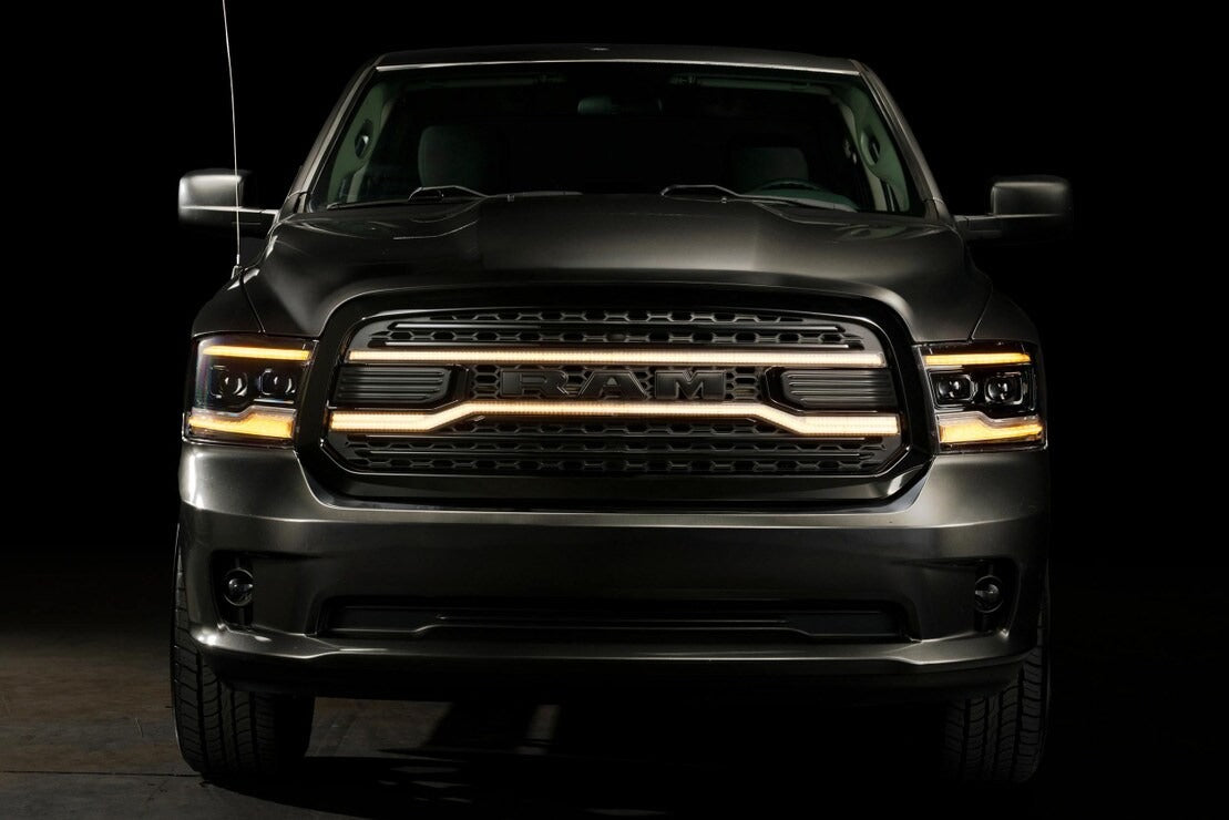 Dodge Ram 1500 Classic (19-24) Morimoto XBG LED DRL Grille (Black)