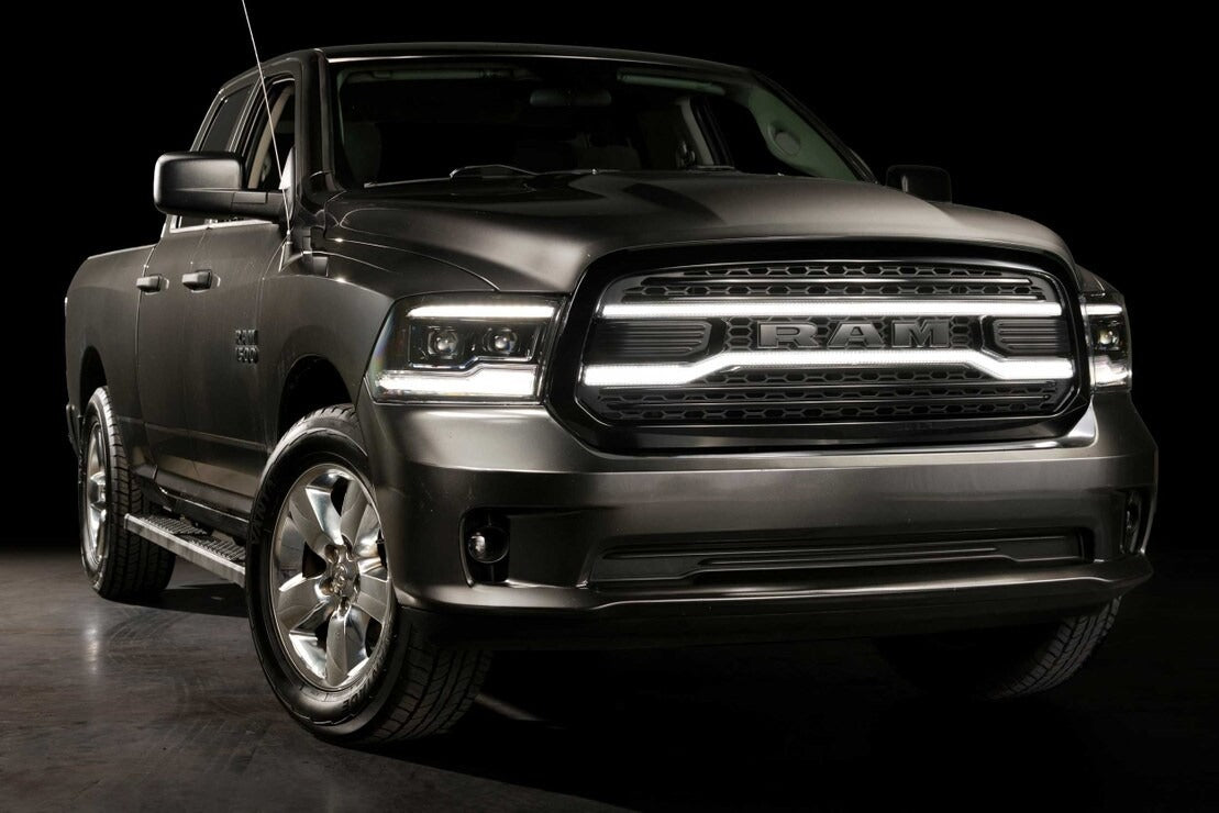Dodge Ram 1500 Classic (19-24) Morimoto XBG LED DRL Grille (Black)