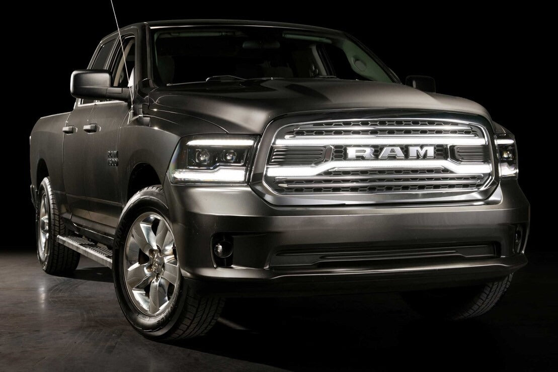 Dodge Ram 1500 Classic (19-24) Morimoto XBG LED DRL Grille (Chrome)