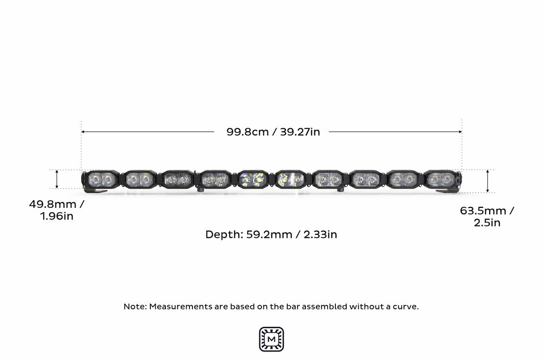 2BANGER BAR: 10 POD / 40"