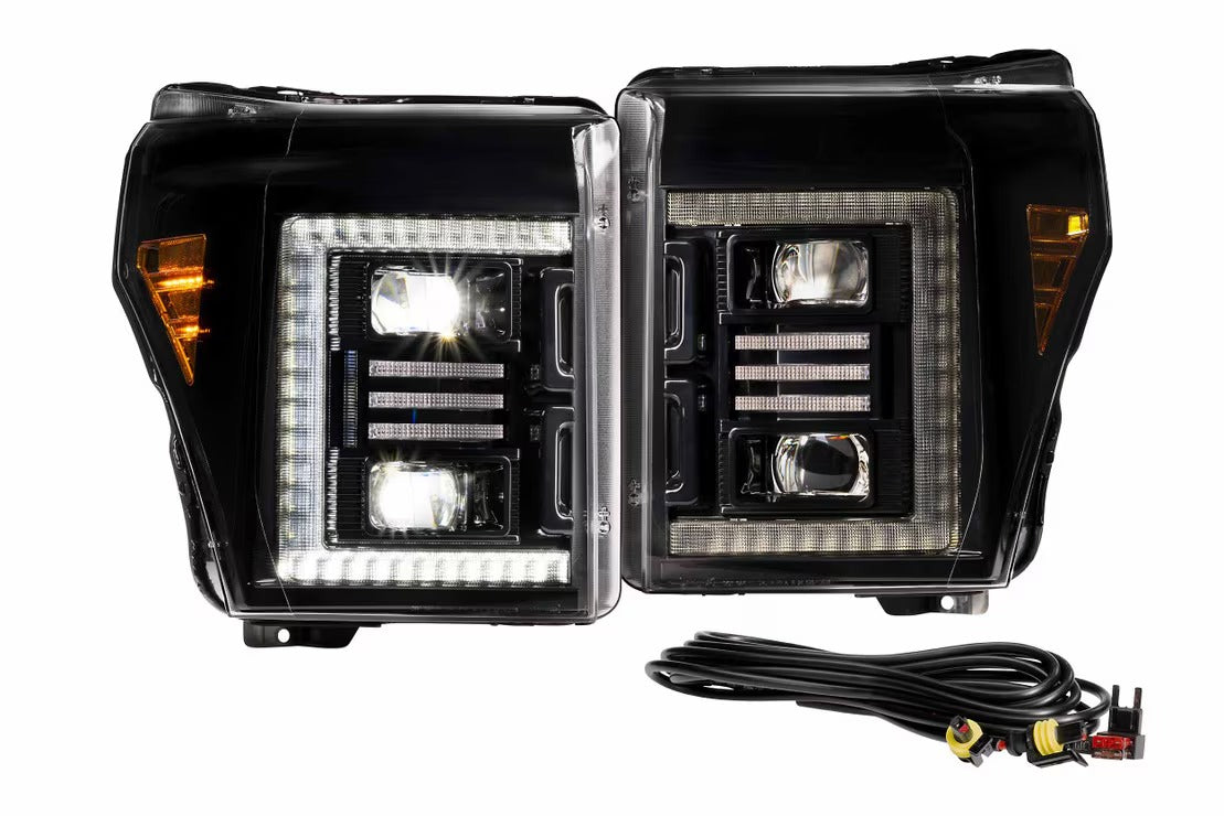 Ford Super Duty (11-16): XB Hybrid LED Headlights