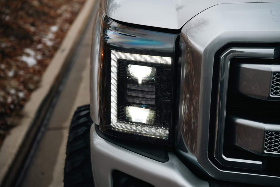 Ford Super Duty (11-16): XB Hybrid LED Headlights