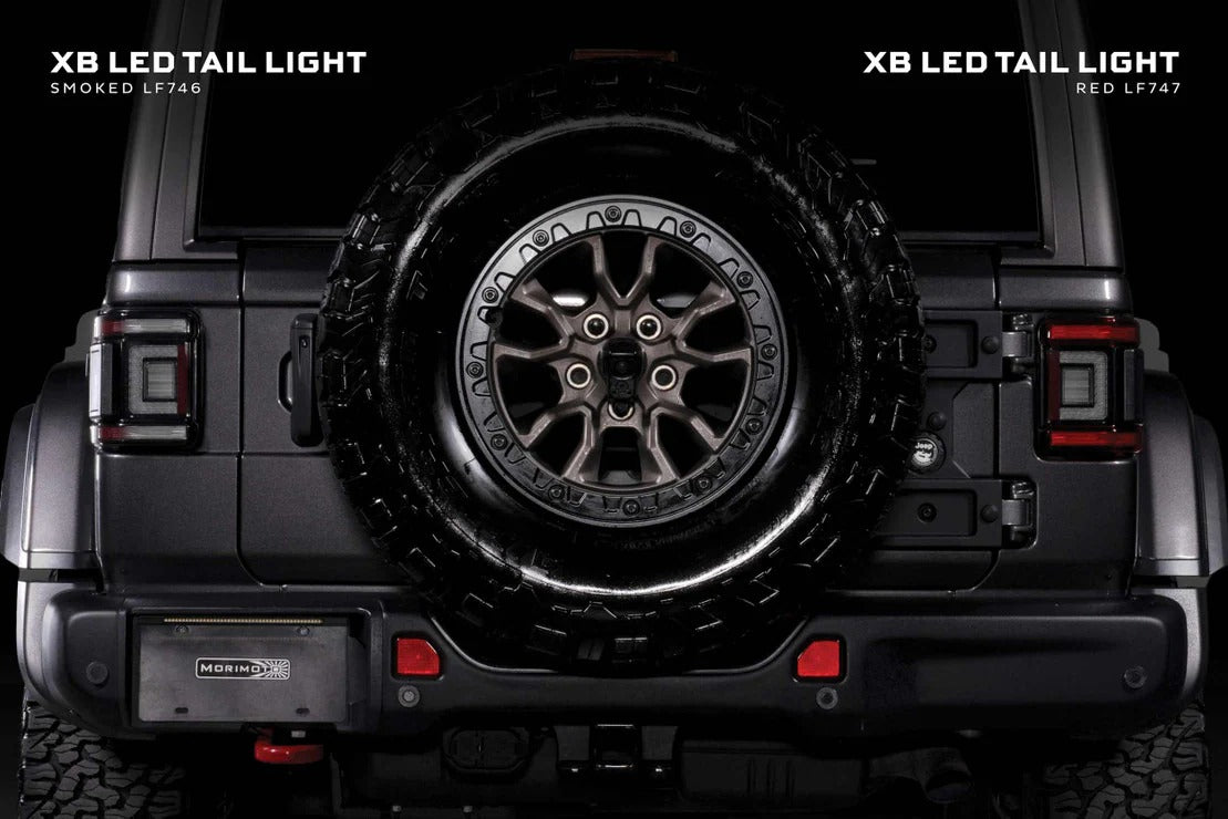 Jeep Wrangler JL (2018+) Morimoto XB LED Low Profile Tail Lights