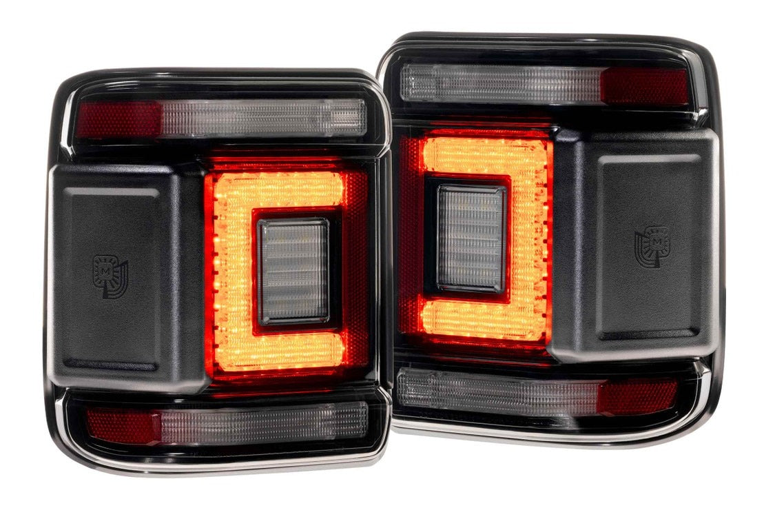 Jeep Wrangler JL (2018+) Morimoto XB LED Low Profile Tail Lights