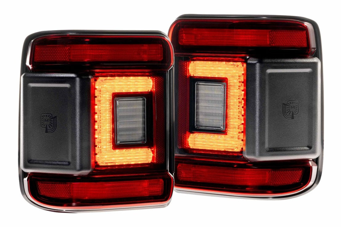 Jeep Wrangler JL (2018+) Morimoto XB LED Low Profile Tail Lights