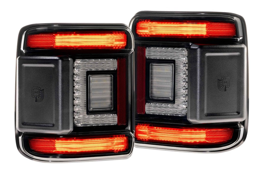 Jeep Wrangler JL (2018+) Morimoto XB LED Low Profile Tail Lights