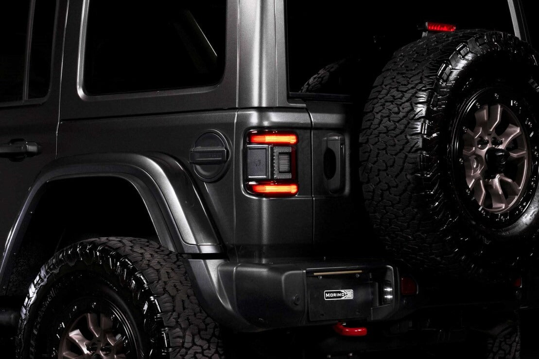 Jeep Wrangler JL (2018+) Morimoto XB LED Low Profile Tail Lights