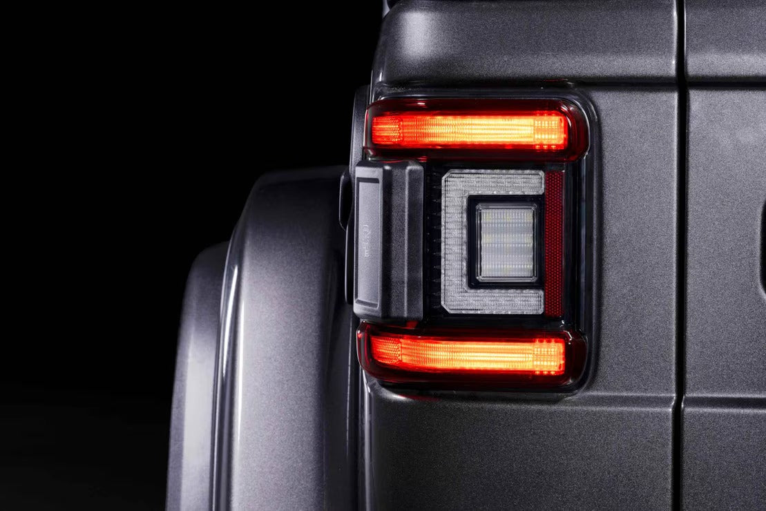 Jeep Wrangler JL (2018+) Morimoto XB LED Low Profile Tail Lights