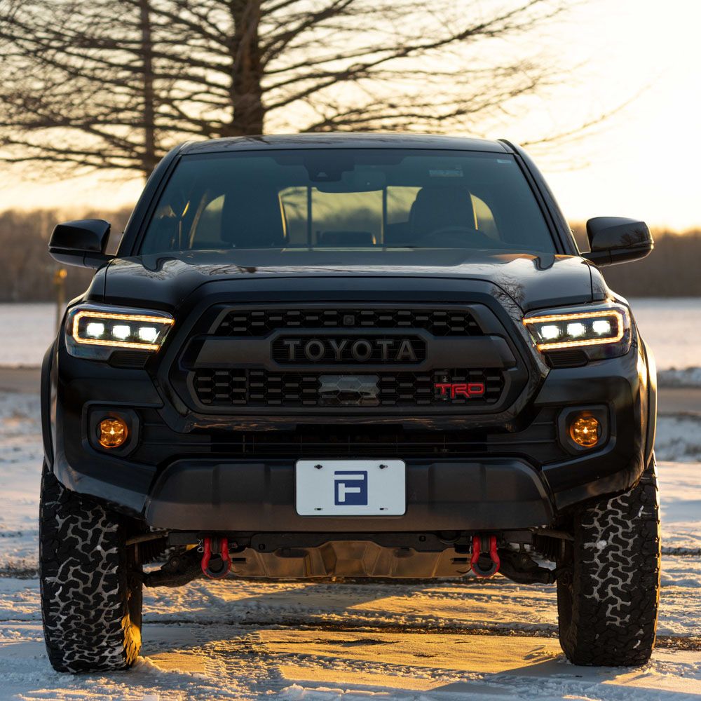 2016-2023 Toyota Tacoma LED Projector Headlights with Selectable DRL (pair)