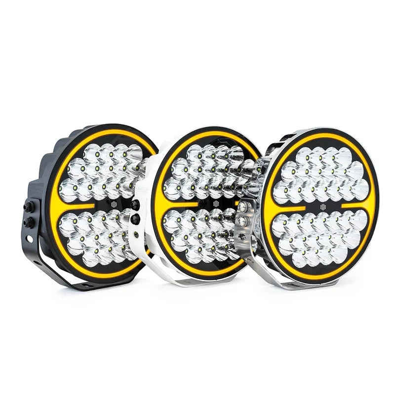 LED verstraler wit, duo color dagrijverl 12/24v/150w/13600lm | WD-15013W