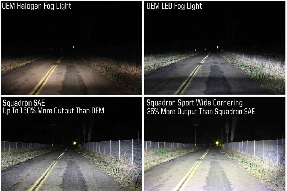 LED FOG LIGHT SYSTEM: COLORADO / CANYON (15-20)