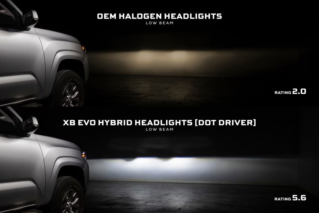 Toyota Tacoma (16-23) XB Evo Hybrid LED Headlights