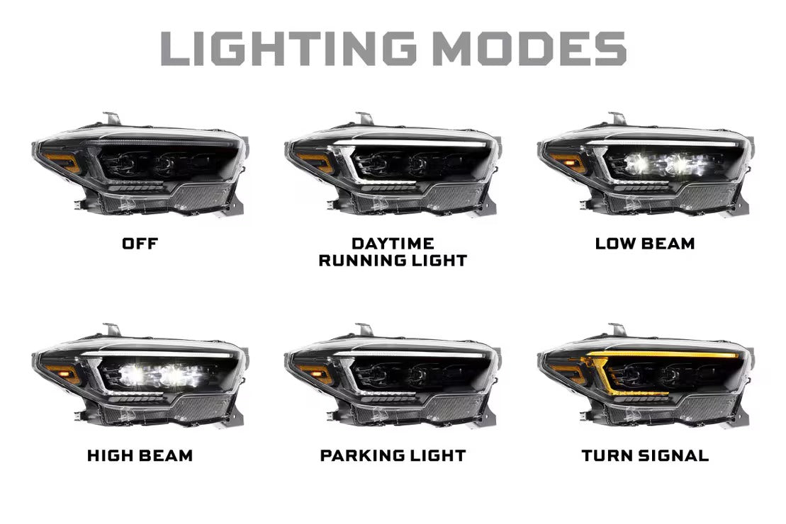 Toyota Tacoma (16-23) XB Evo Hybrid LED Headlights