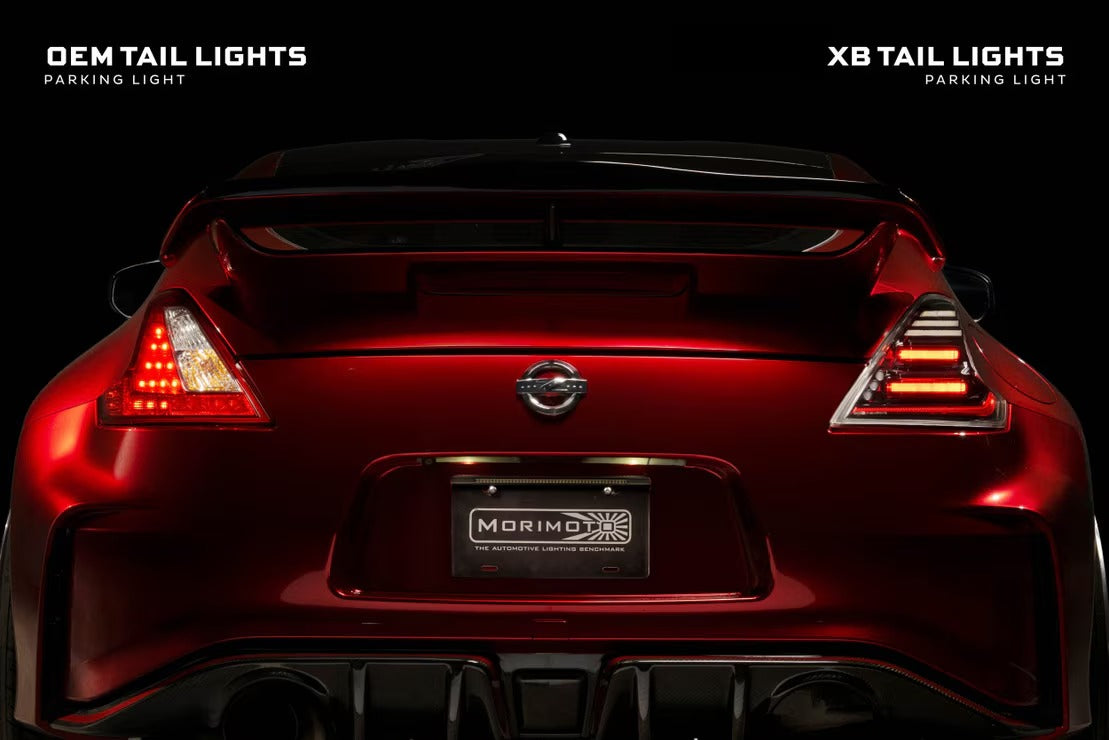 Nissan 370Z (09-21) XB LED Tail Lights (Gen II / Black Red)