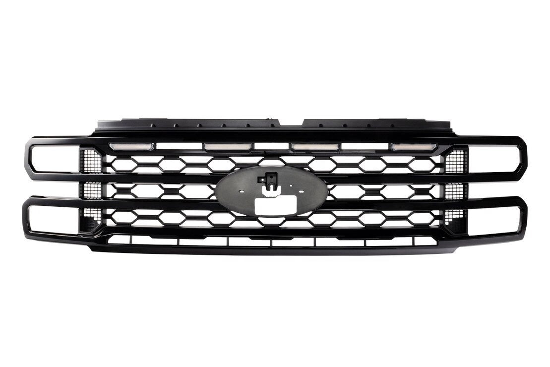 23-27 Ford Super Duty XBG LED DRL Grille (Black)