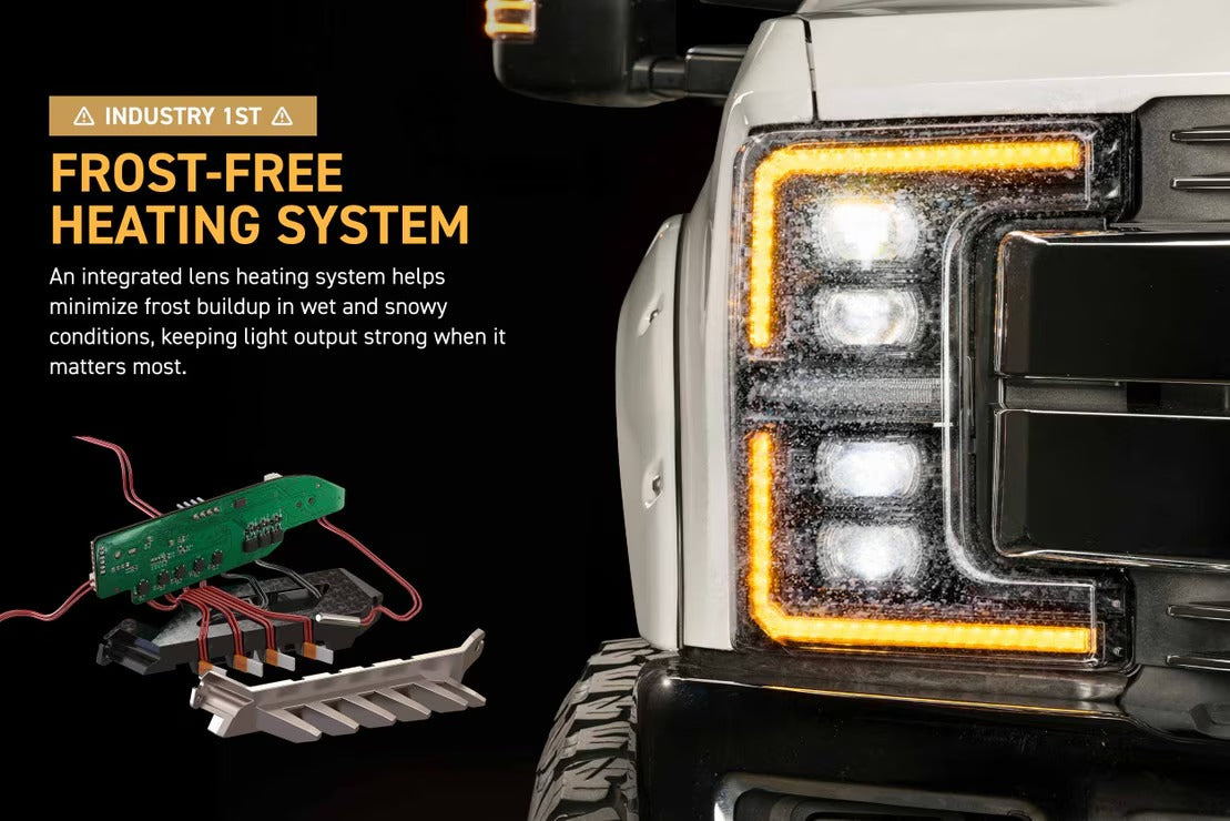17-19 Ford Super Duty XB Evo LED Headlights